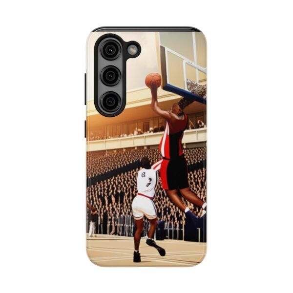 Arena Basketball with A Player Dunking Tough Phone Cases - Image 111