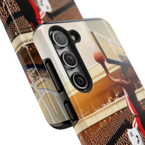 Arena Basketball with A Player Dunking Tough Phone Cases - Image 112