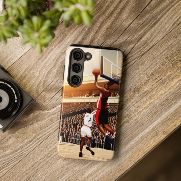 Arena Basketball with A Player Dunking Tough Phone Cases - Image 115