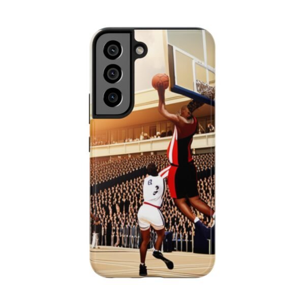 Arena Basketball with A Player Dunking Tough Phone Cases - Image 116