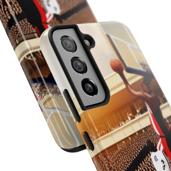 Arena Basketball with A Player Dunking Tough Phone Cases - Image 117