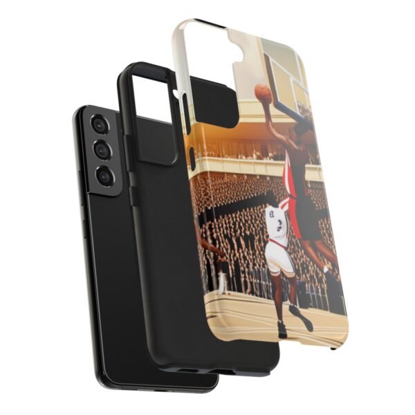 Arena Basketball with A Player Dunking Tough Phone Cases - Image 119