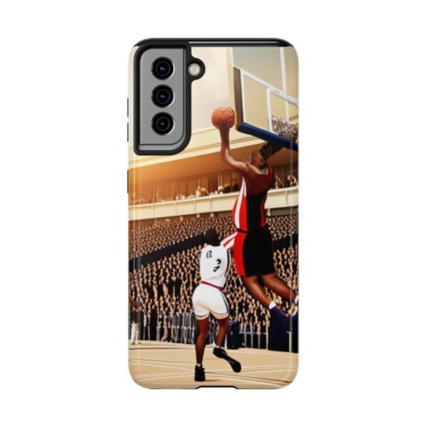 Arena Basketball with A Player Dunking Tough Phone Cases - Image 121