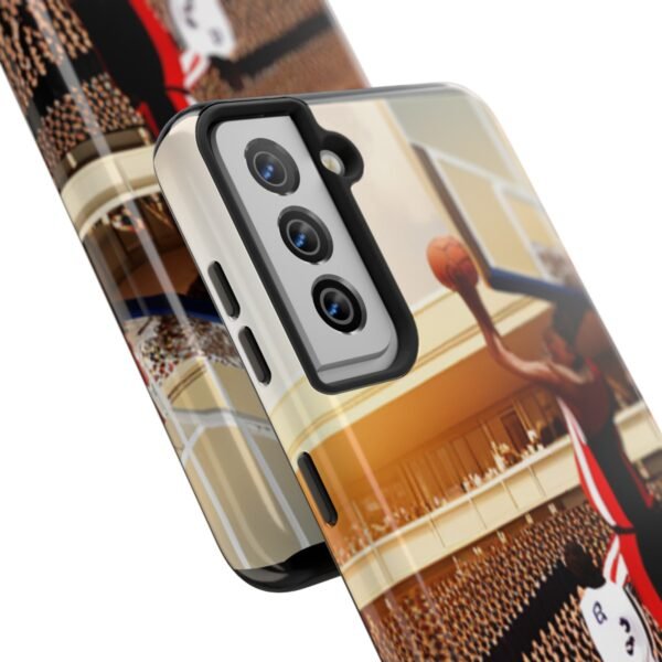 Arena Basketball with A Player Dunking Tough Phone Cases - Image 122