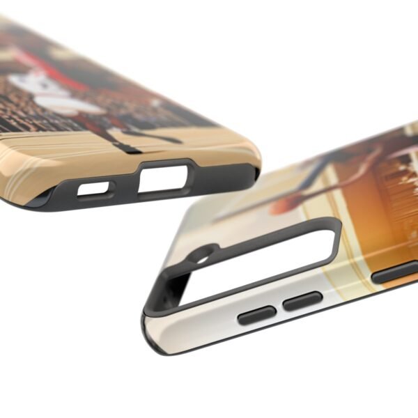 Arena Basketball with A Player Dunking Tough Phone Cases - Image 123