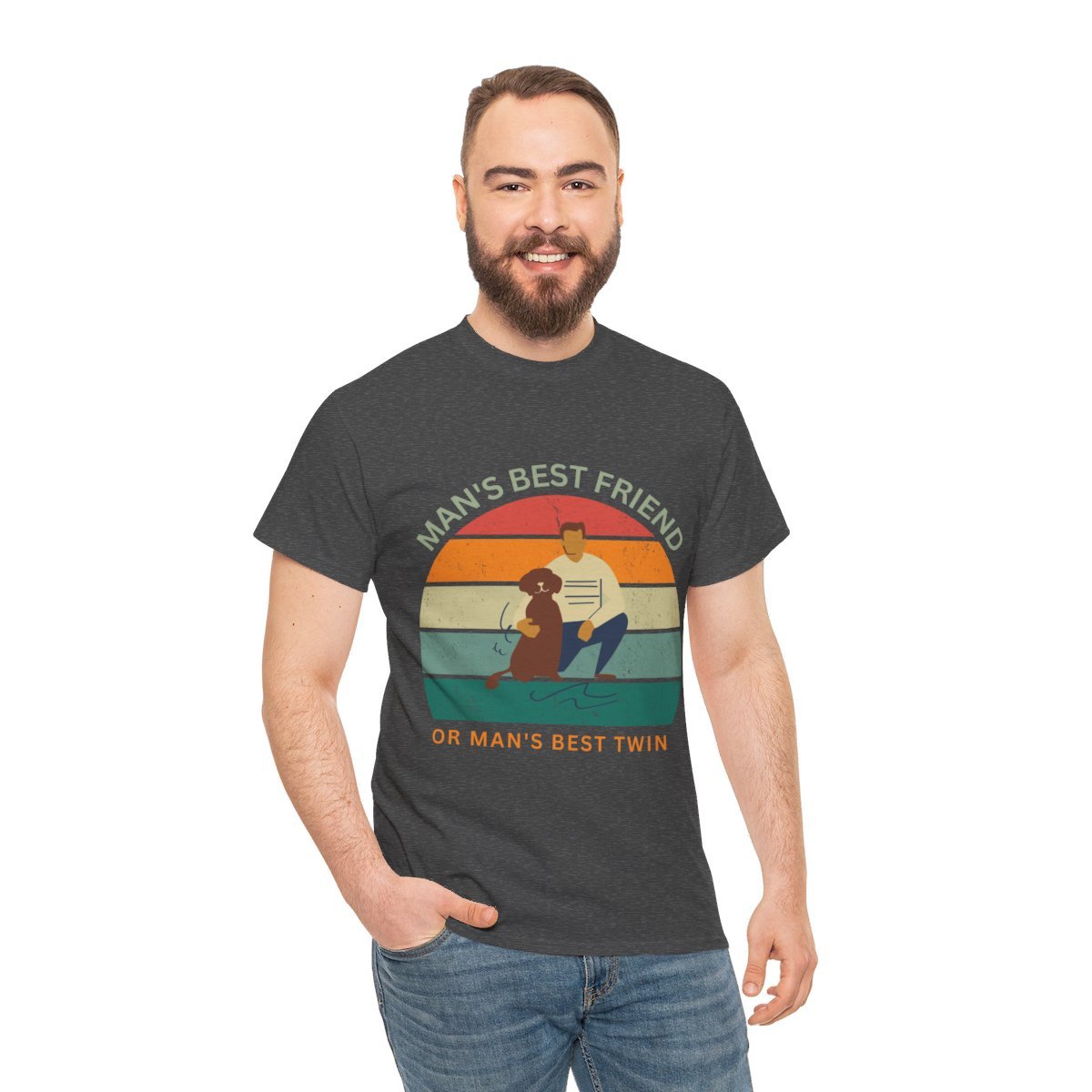 Man's Best Friend His Pup Tshirt - Image 95