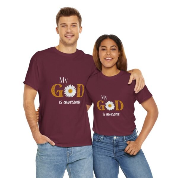 My God Is Awesome T-shirt - Image 55