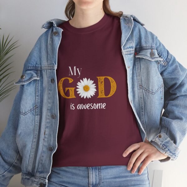 My God Is Awesome T-shirt - Image 78