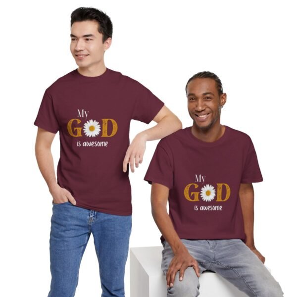 My God Is Awesome T-shirt - Image 80