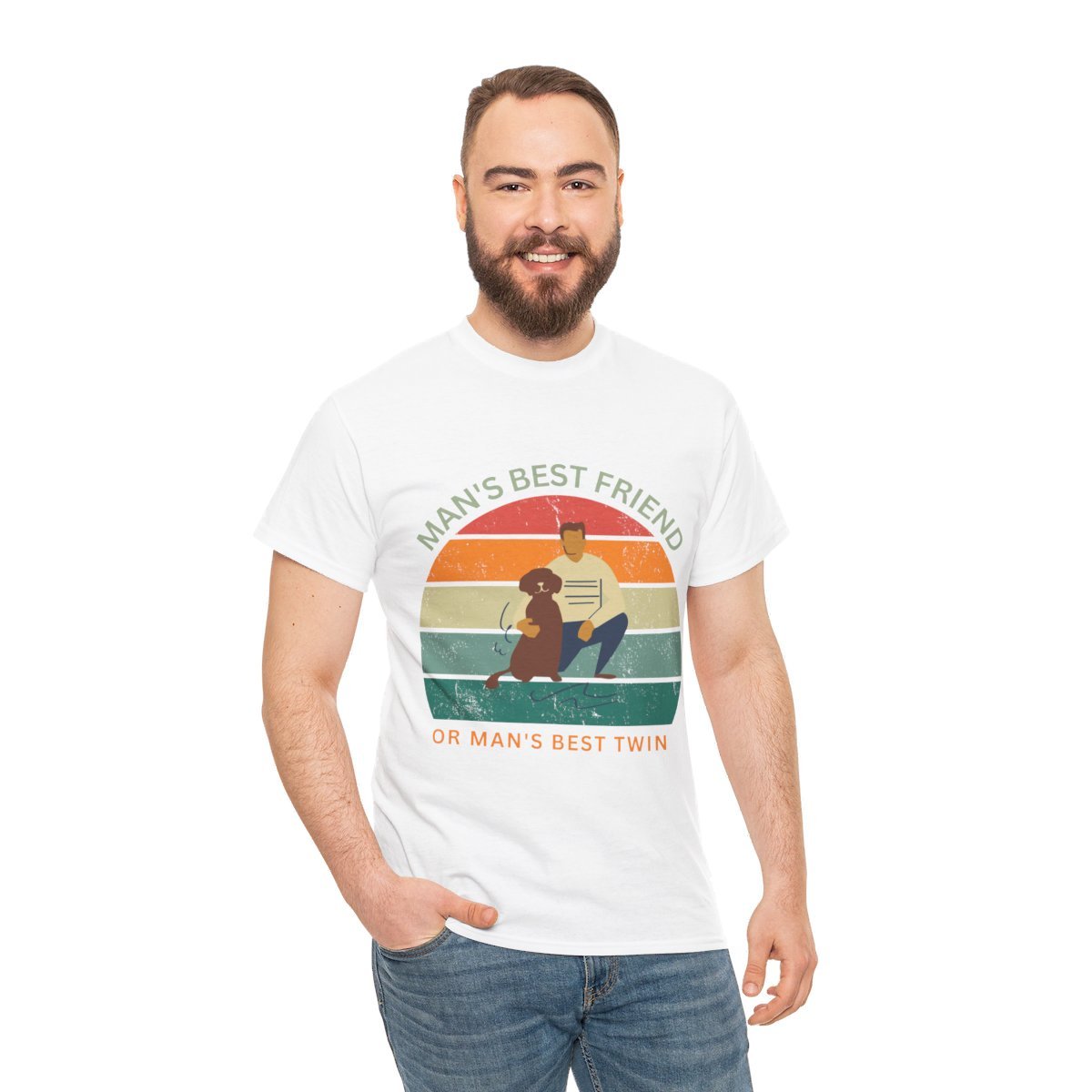 Man's Best Friend His Pup Tshirt - Image 41