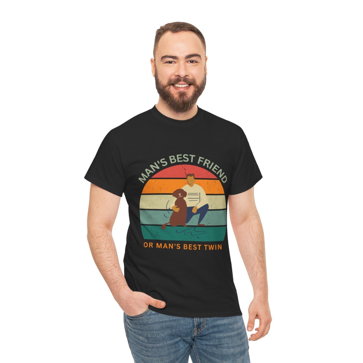 Man's Best Friend His Pup Tshirt - Image 68