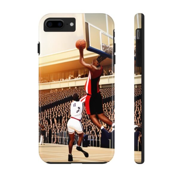 Arena Basketball with A Player Dunking Tough Phone Cases - Image 3