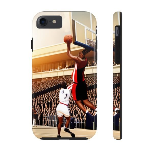 Arena Basketball with A Player Dunking Tough Phone Cases - Image 4
