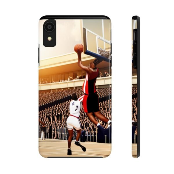 Arena Basketball with A Player Dunking Tough Phone Cases - Image 8