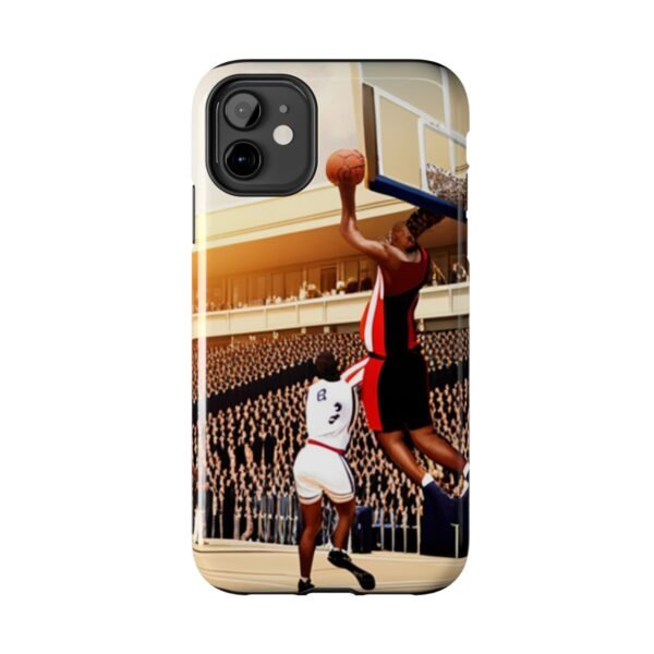Arena Basketball with A Player Dunking Tough Phone Cases - Image 13