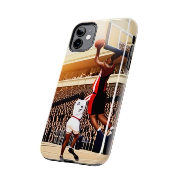 Arena Basketball with A Player Dunking Tough Phone Cases - Image 14