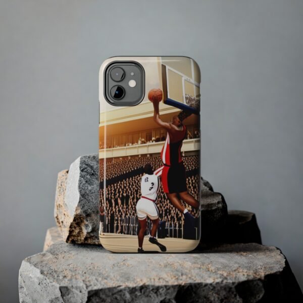Arena Basketball with A Player Dunking Tough Phone Cases - Image 16