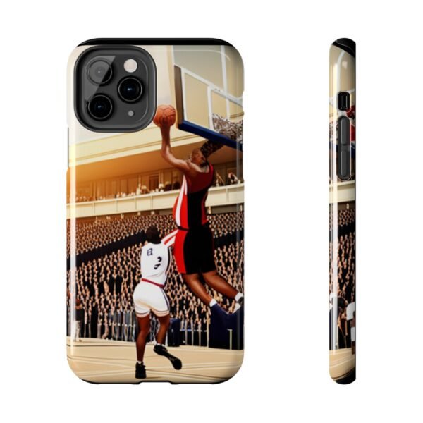 Arena Basketball with A Player Dunking Tough Phone Cases - Image 18