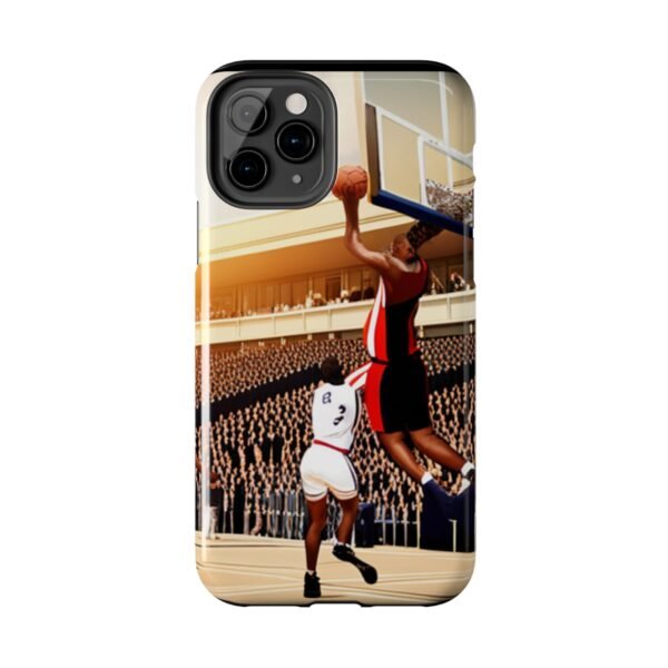 Arena Basketball with A Player Dunking Tough Phone Cases - Image 19