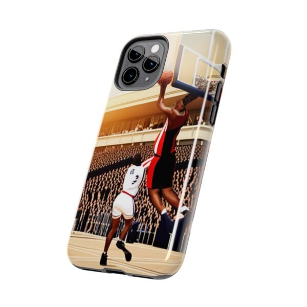 Arena Basketball with A Player Dunking Tough Phone Cases - Image 20