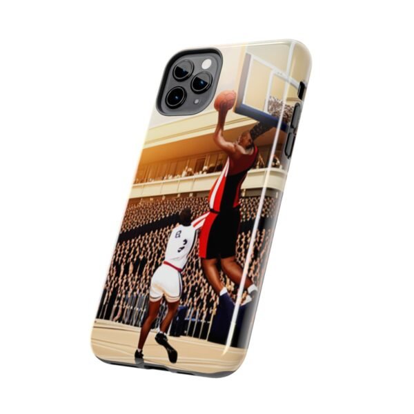 Arena Basketball with A Player Dunking Tough Phone Cases - Image 26