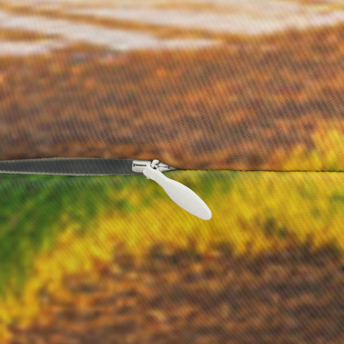 Beautiful Sun Rise Spun Polyester Lumbar Pillow - Image 4