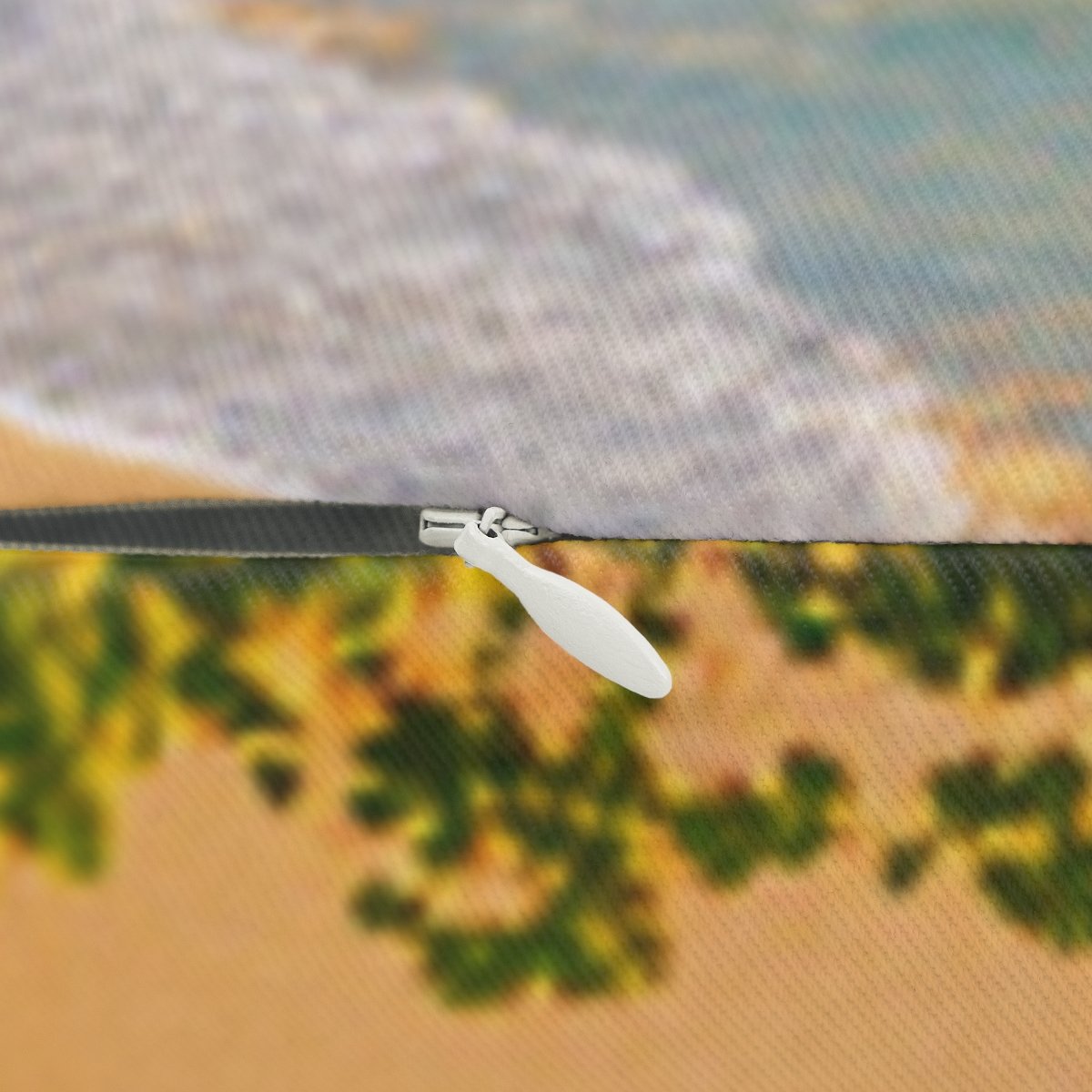 A Reminder Of Barbados Polyester Lumbar Pillow - Image 4