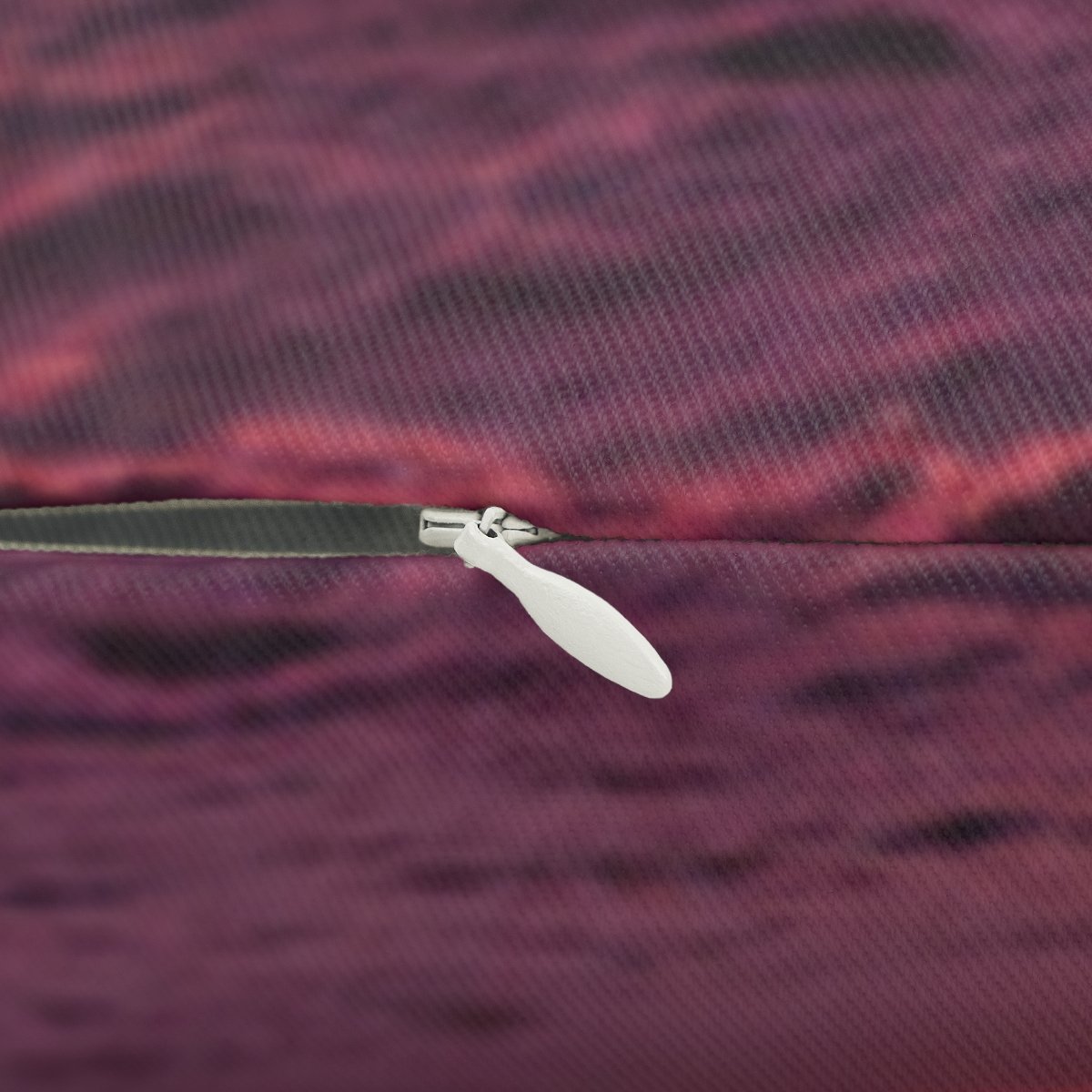 Beautiful Purple and Yellow Sunset Polyester Lumbar Pillow - Image 4