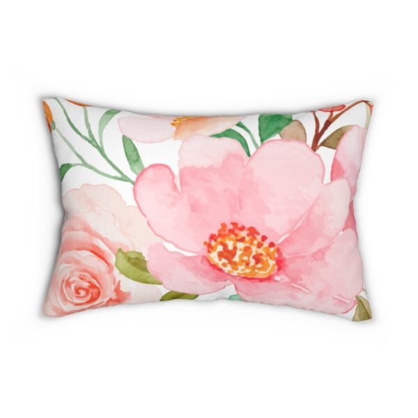 Vintage Pink  Polyester Lumbar Pillow - Image 3