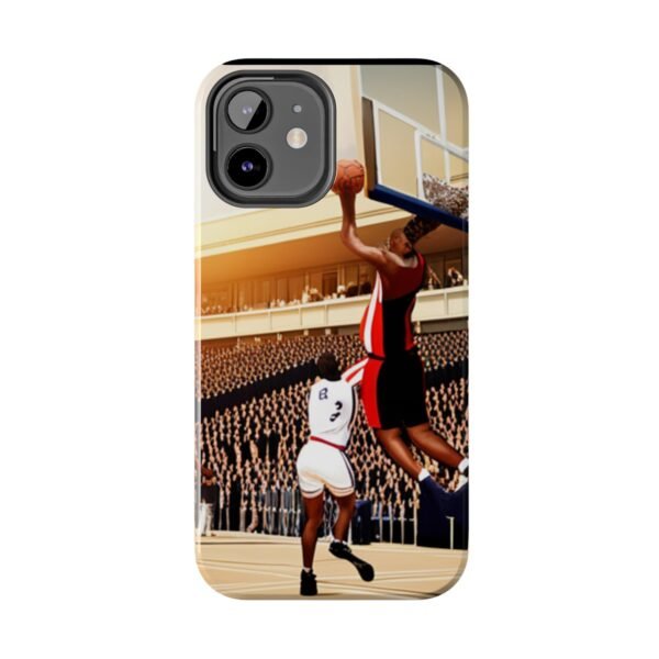 Arena Basketball with A Player Dunking Tough Phone Cases - Image 31