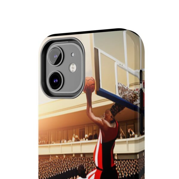 Arena Basketball with A Player Dunking Tough Phone Cases - Image 33