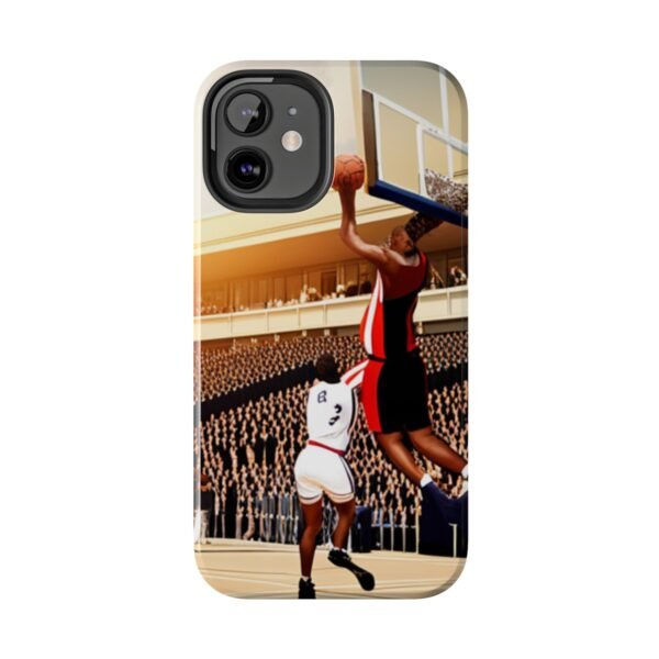 Arena Basketball with A Player Dunking Tough Phone Cases - Image 37