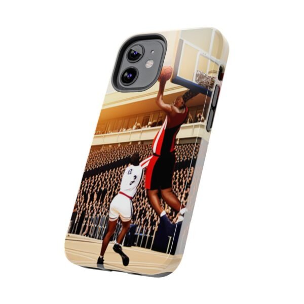 Arena Basketball with A Player Dunking Tough Phone Cases - Image 38