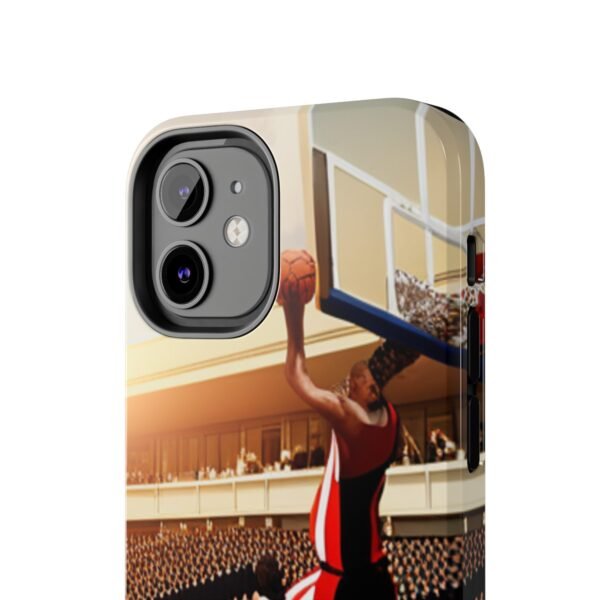 Arena Basketball with A Player Dunking Tough Phone Cases - Image 39
