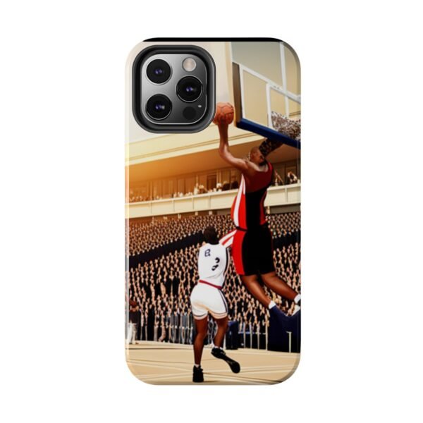 Arena Basketball with A Player Dunking Tough Phone Cases - Image 43