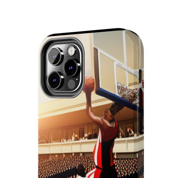 Arena Basketball with A Player Dunking Tough Phone Cases - Image 45