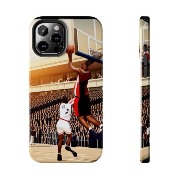 Arena Basketball with A Player Dunking Tough Phone Cases - Image 48