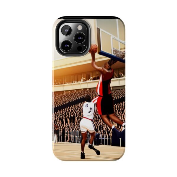 Arena Basketball with A Player Dunking Tough Phone Cases - Image 49