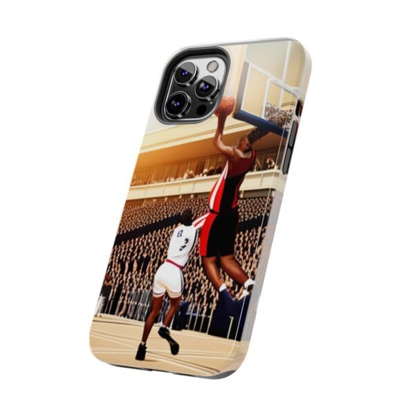 Arena Basketball with A Player Dunking Tough Phone Cases - Image 50