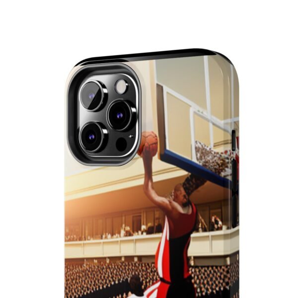 Arena Basketball with A Player Dunking Tough Phone Cases - Image 51