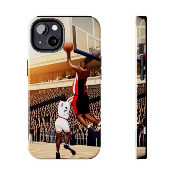 Arena Basketball with A Player Dunking Tough Phone Cases - Image 54