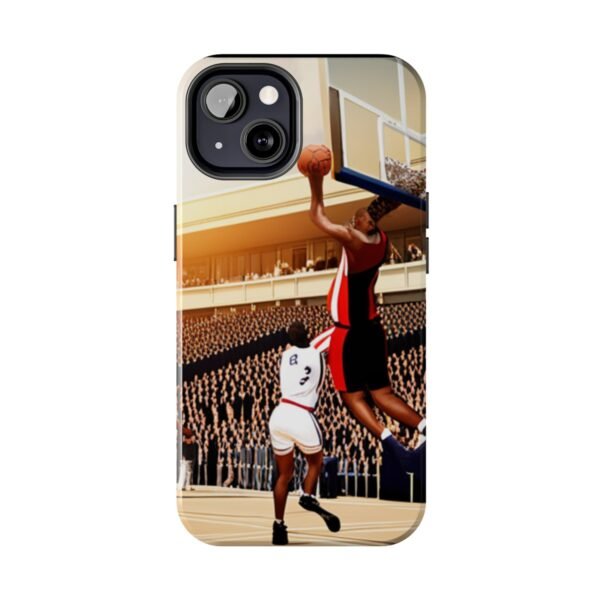 Arena Basketball with A Player Dunking Tough Phone Cases - Image 55