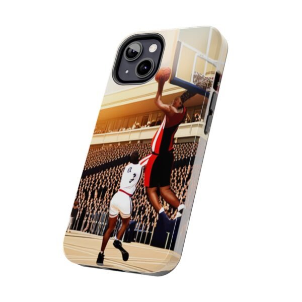 Arena Basketball with A Player Dunking Tough Phone Cases - Image 56