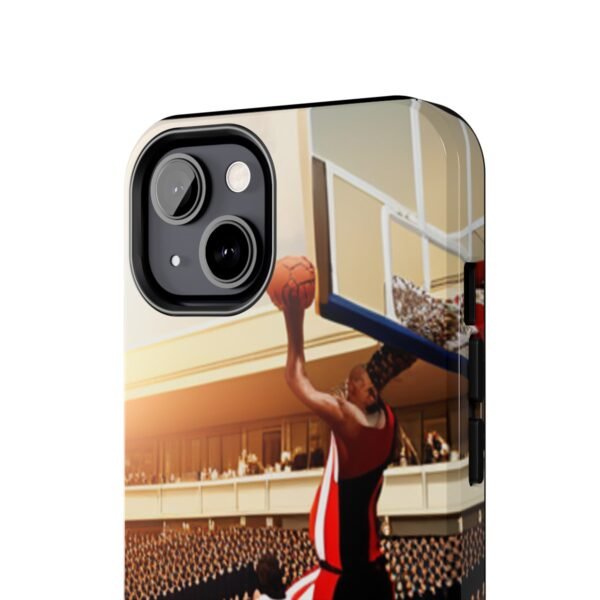 Arena Basketball with A Player Dunking Tough Phone Cases - Image 57