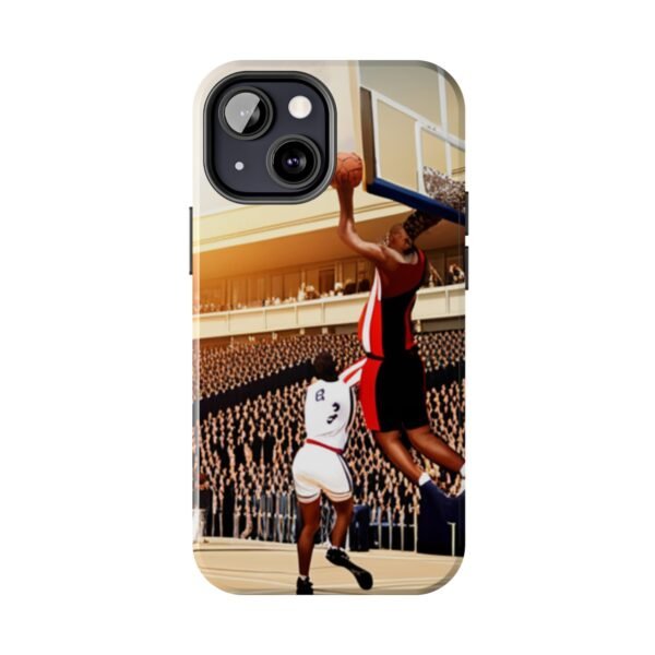 Arena Basketball with A Player Dunking Tough Phone Cases - Image 61