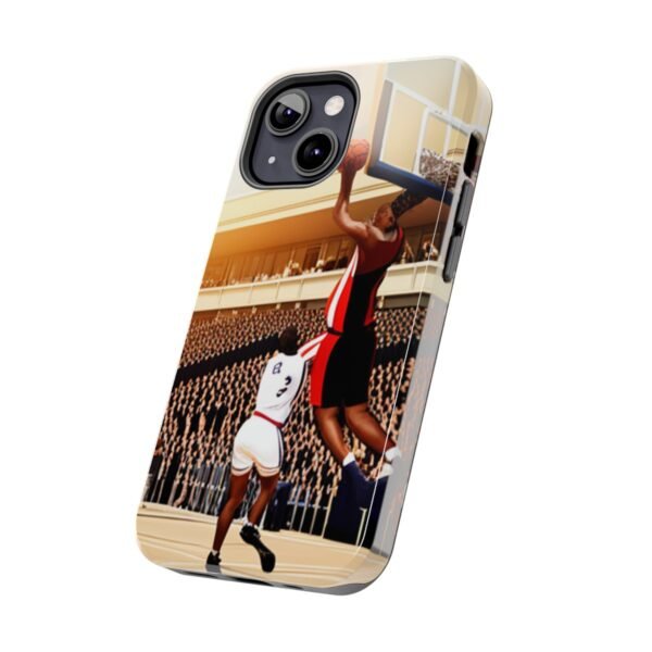 Arena Basketball with A Player Dunking Tough Phone Cases - Image 62