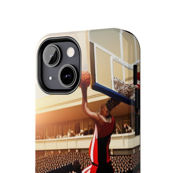 Arena Basketball with A Player Dunking Tough Phone Cases - Image 63