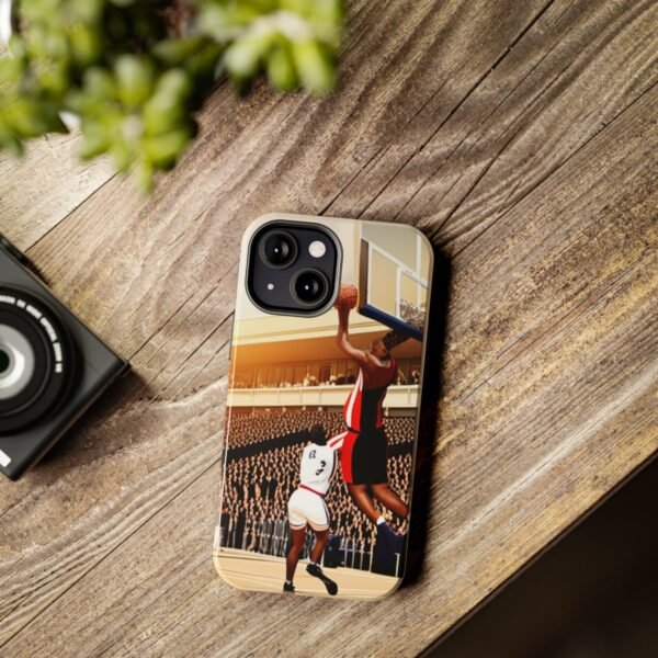 Arena Basketball with A Player Dunking Tough Phone Cases - Image 65