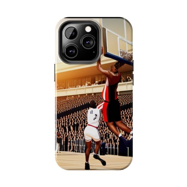 Arena Basketball with A Player Dunking Tough Phone Cases - Image 67