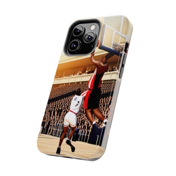 Arena Basketball with A Player Dunking Tough Phone Cases - Image 68